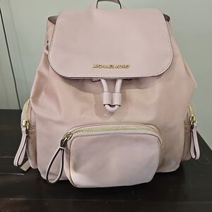 Michael Kors Abbey Large Cargo Backpack in the color Blossom
